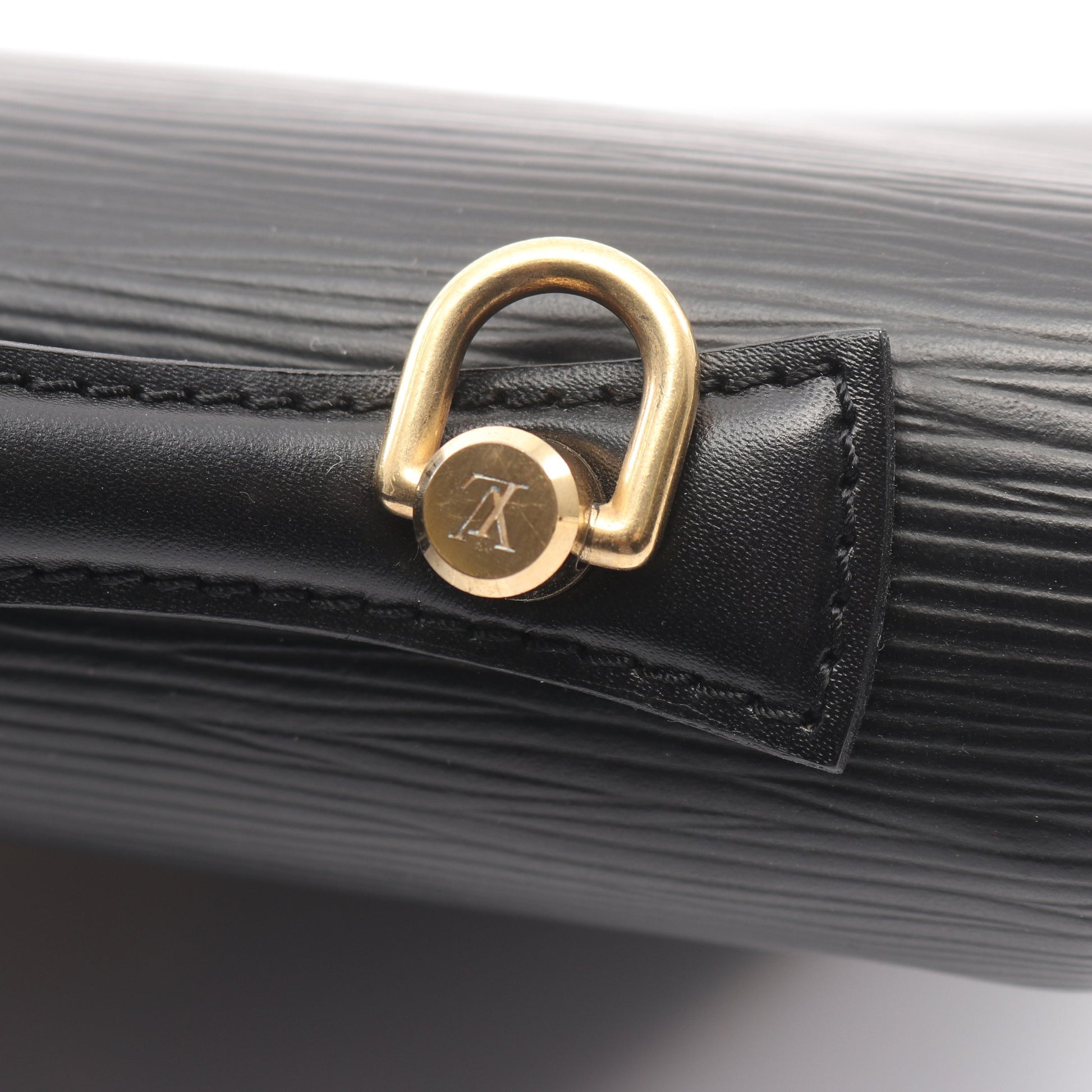 モンソー エピ ノワール ハンドバッグ レザー ブラック 2WAY ルイ  