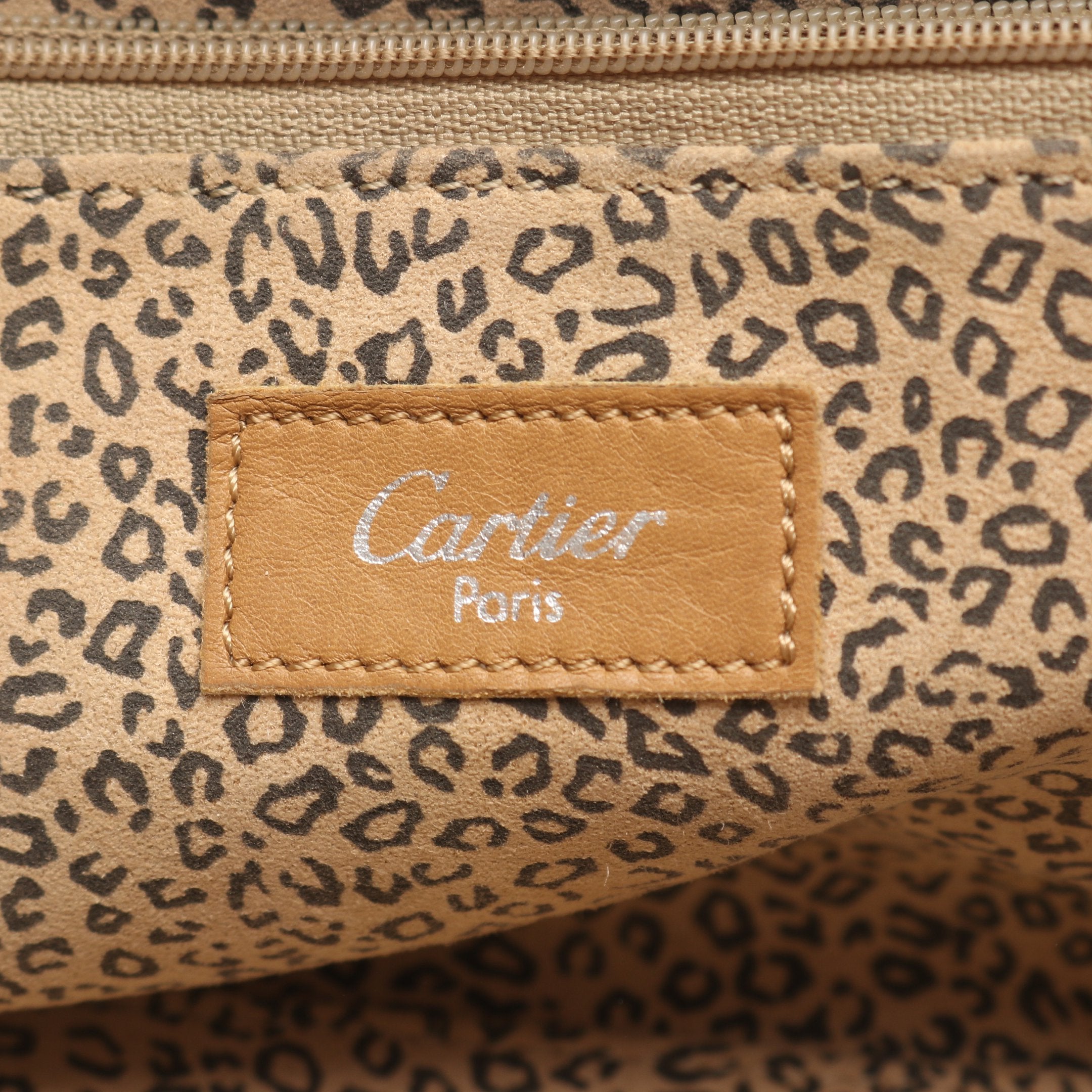 美品 CARTIER カルティエ パンテール ベージュ シルバー金具 スウェード /レザー ショルダーバッグ レディース 408964 【中古】 パンテール ハンドバッグ レザー ベージュ カルティエ – RECLO