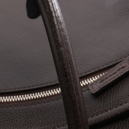 ハンドバッグ トートバッグ レザー ダークブラウン バーバリー バッグ BURBERRY