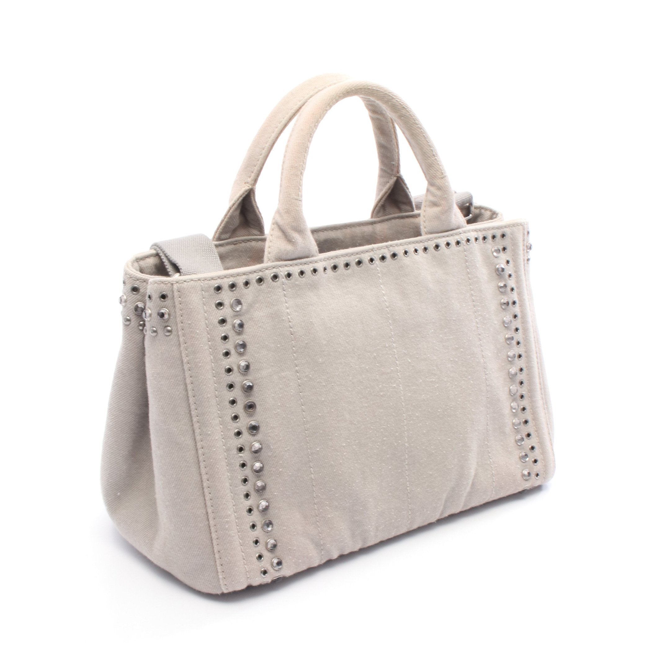 DENIM CANAPA カナパ ミニ ハンドバッグ トートバッグ デニム グレー