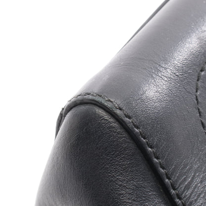 DOT COM ドットコム ハンドバッグ レザー ブラック 2WAY フェンディ バッグ FENDI