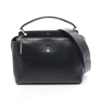 DOT COM ドットコム ハンドバッグ レザー ブラック 2WAY フェンディ バッグ FENDI