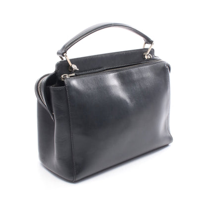 DOT COM ドットコム ハンドバッグ レザー ブラック 2WAY フェンディ バッグ FENDI