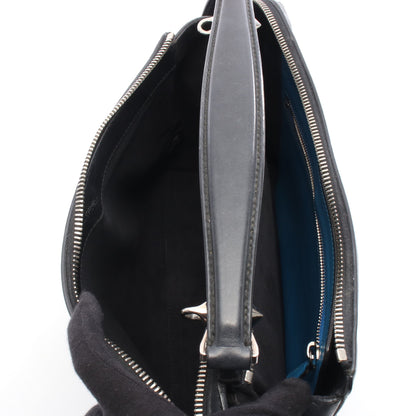 DOT COM ドットコム ハンドバッグ レザー ブラック 2WAY フェンディ バッグ FENDI