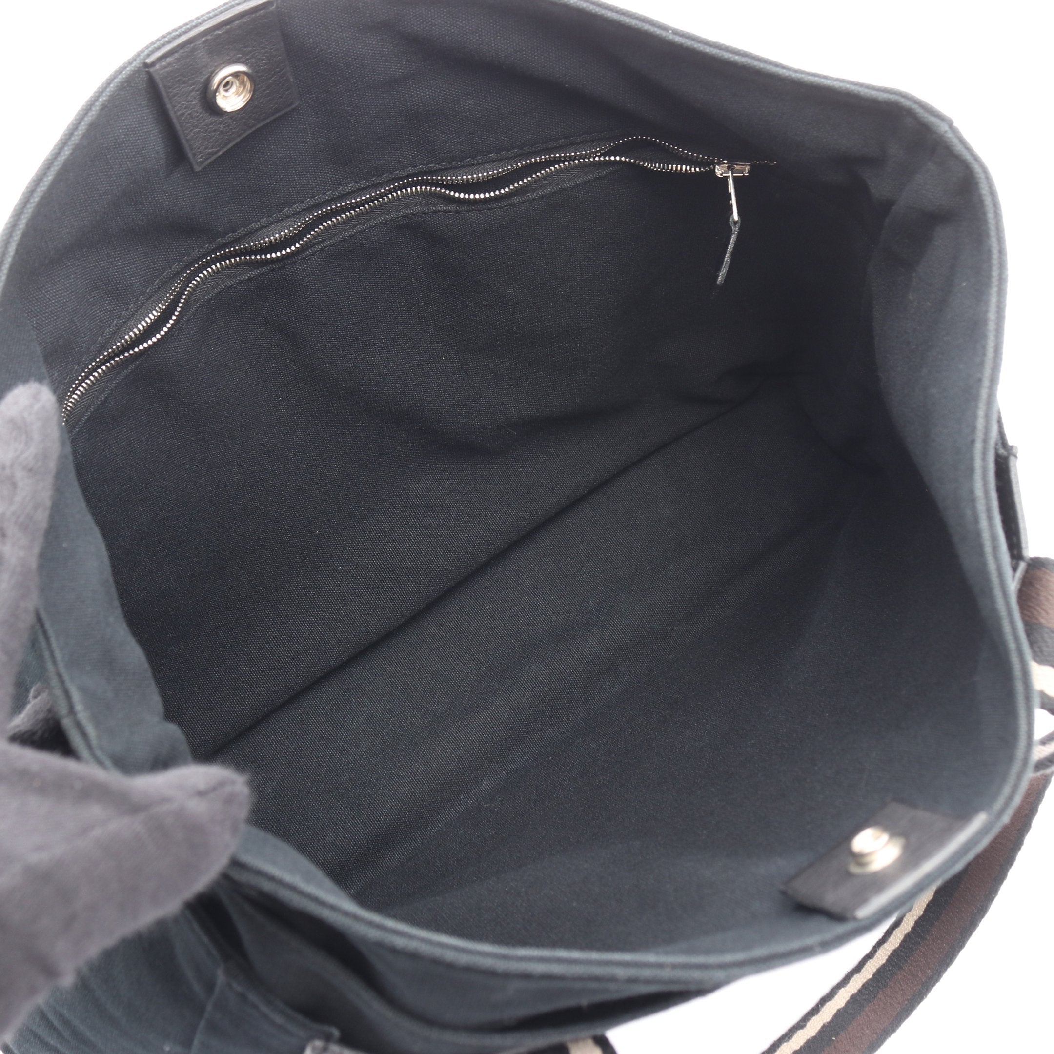 トロカホリゾンタルMM ハンドバッグ トートバッグ キャンバス レザー