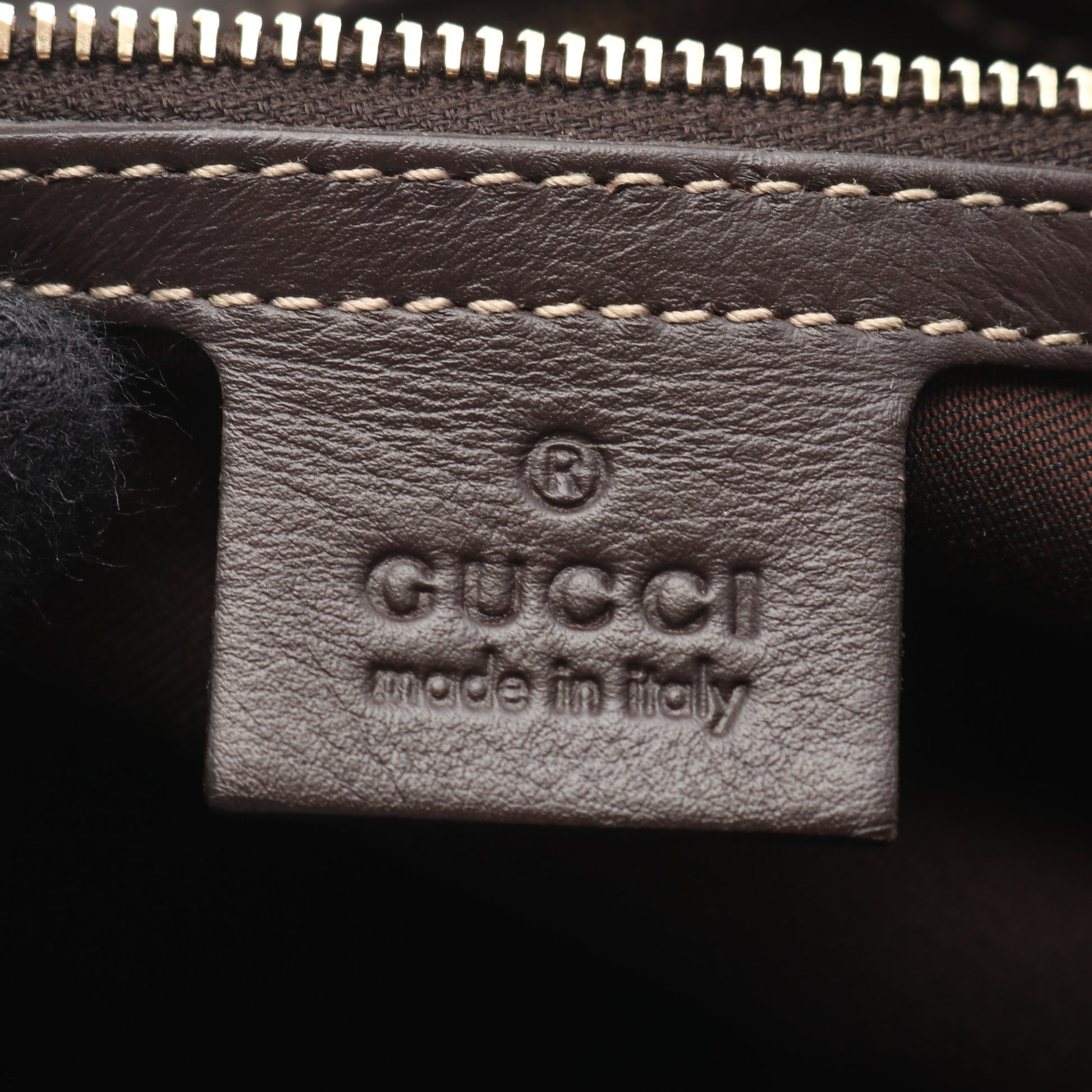 GGクリスタル ハンドバッグ トートバッグ コーティングキャンバス レザー ベージュ ブラウン グッチ バッグ GUCCI