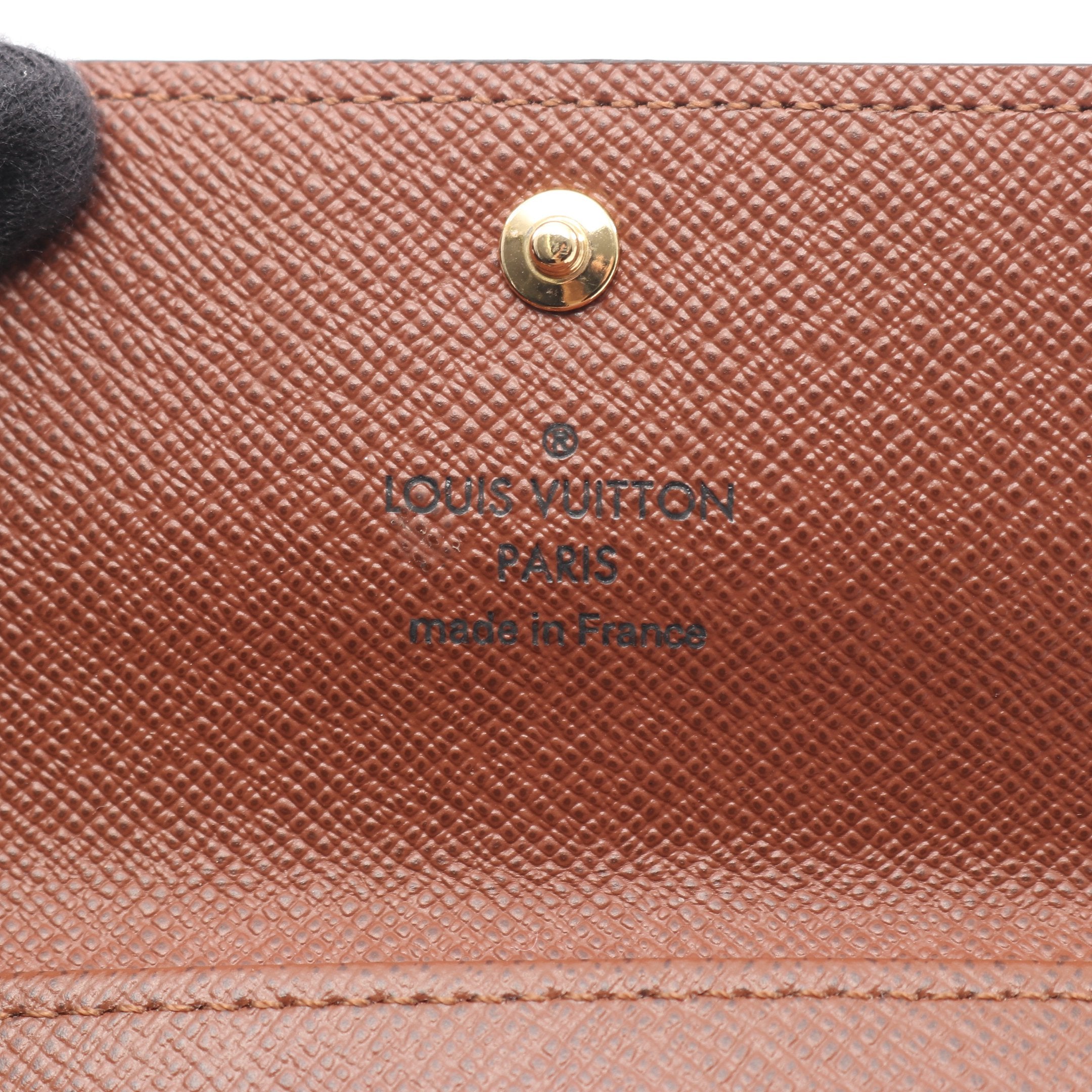 【新品級】ルイヴィトン モノグラム キーケース ミュルティクレ4　4連　茶色 ミュルティクレ4 モノグラム 4連 キーケース PVC ブラウン ルイ