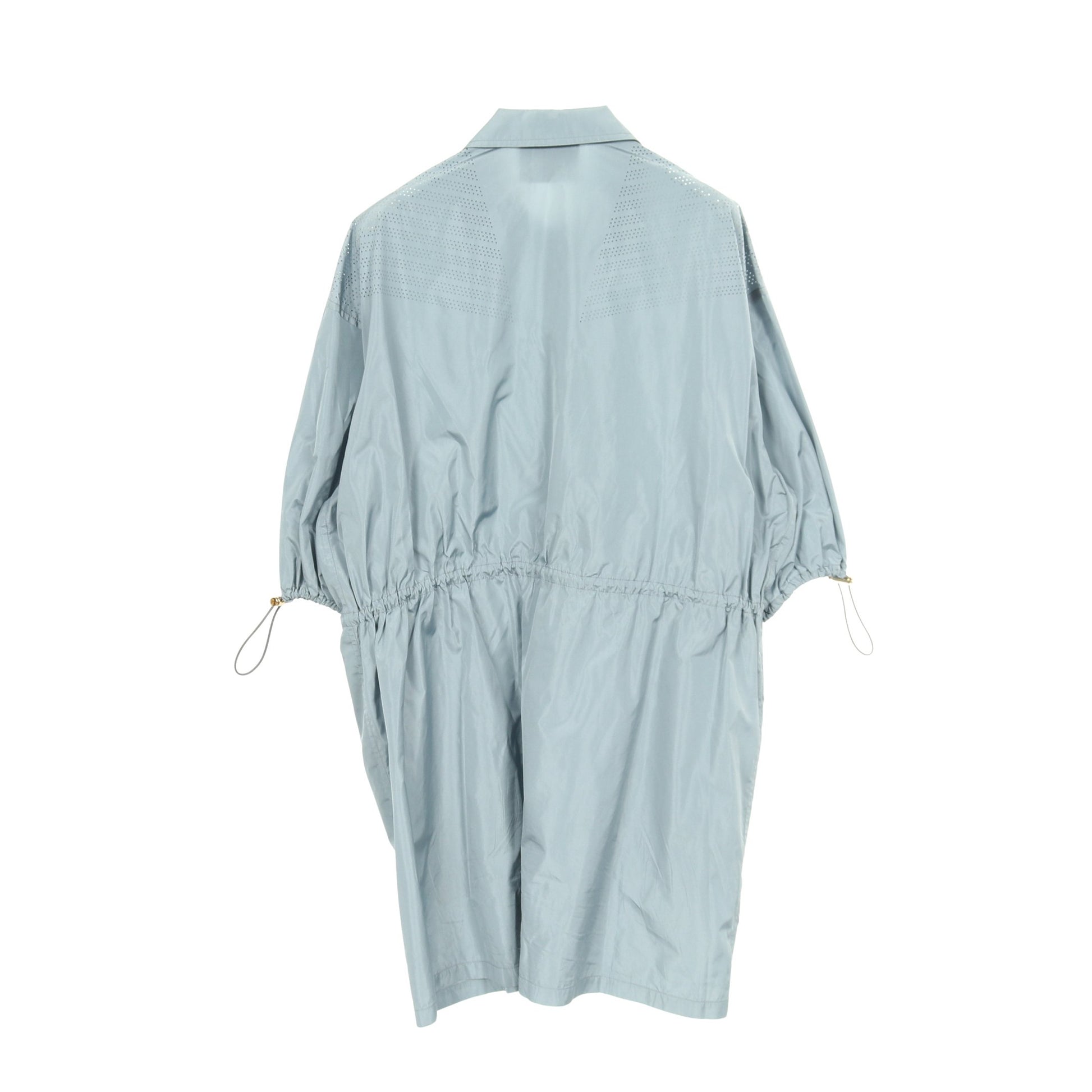 テクニカルシルク ミニドレス ワンピース ナイロン シルク ライト  