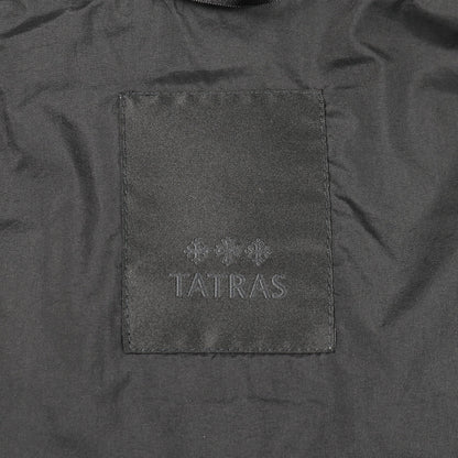 GRIF グリフ ダウンジャケット ナイロン ウール ブラック ニット切替 フード付き タトラス アウター TATRAS