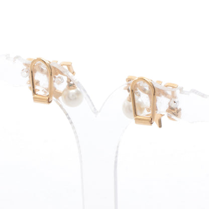 Dio(r)evolution クリップ イヤリング GP フェイクパール ゴールド ホワイト ディオール アクセサリー DIOR