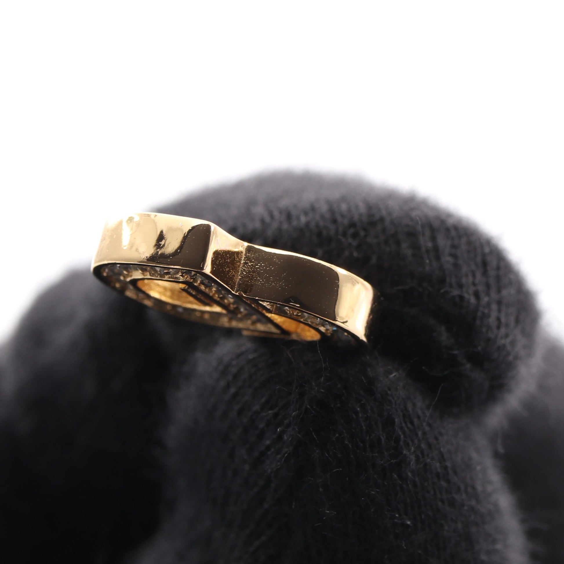 CDロゴ ネックレス GP ラインストーン ゴールド クリア クリスチャンディオール アクセサリー Christian Dior