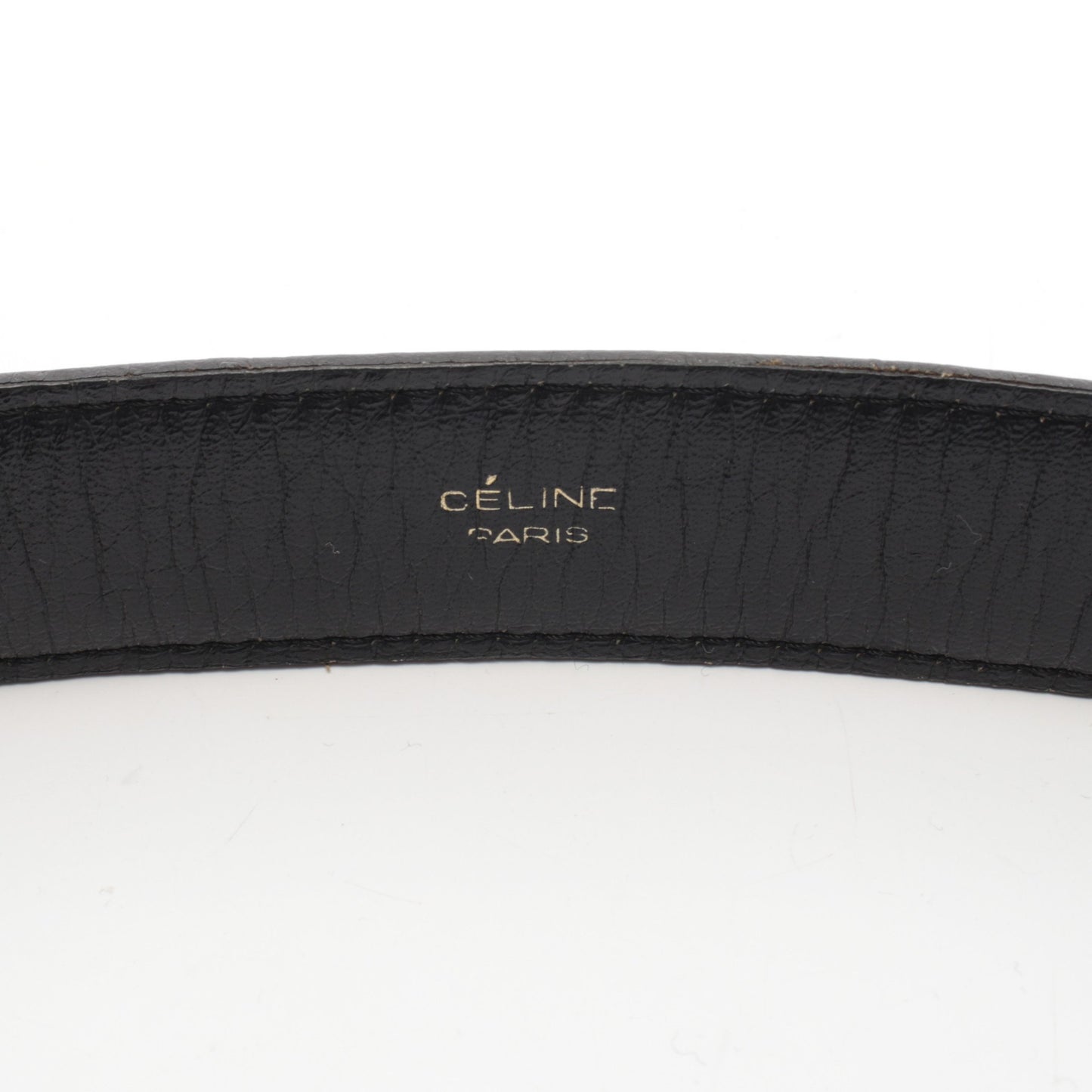 サルキー ベルト レザー ブラック ゴールド金具 セリーヌ 財布・小物 CELINE
