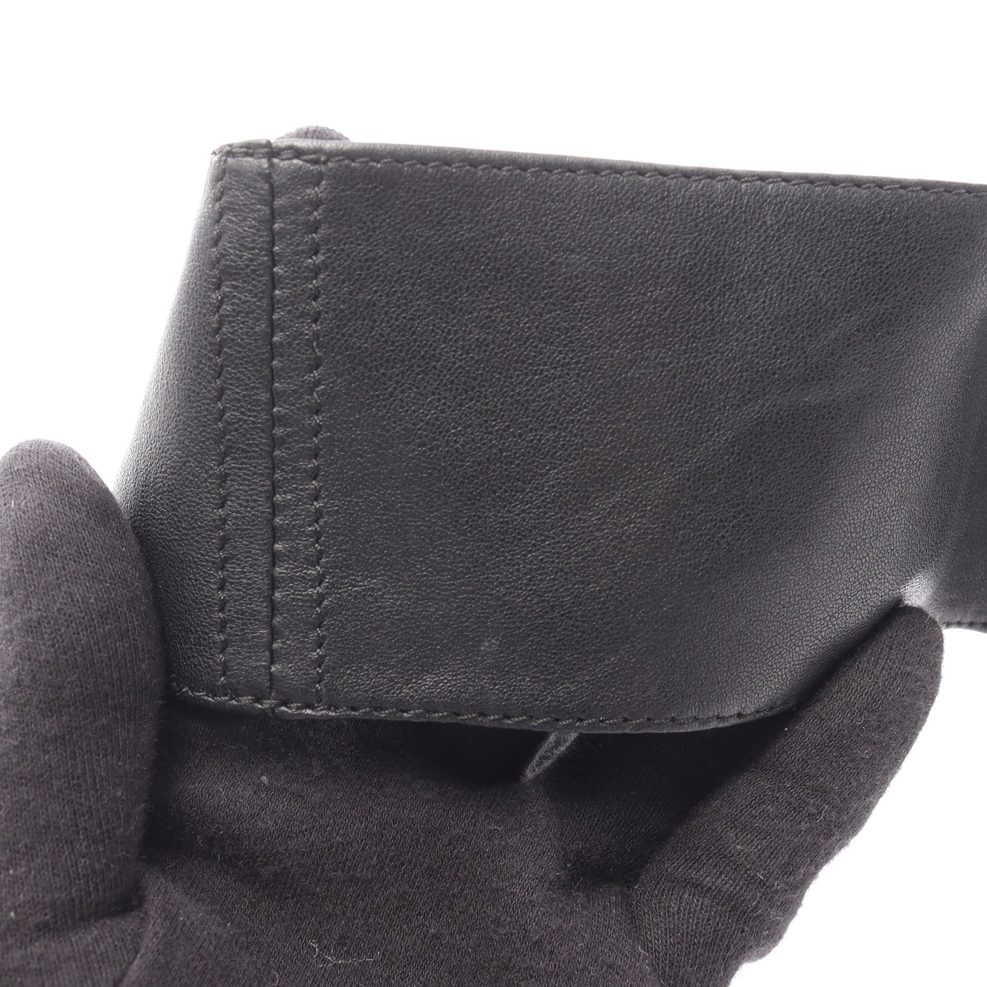 ココマーク ベルト レザー ブラック ゴールド金具 シャネル 財布・小物 CHANEL
