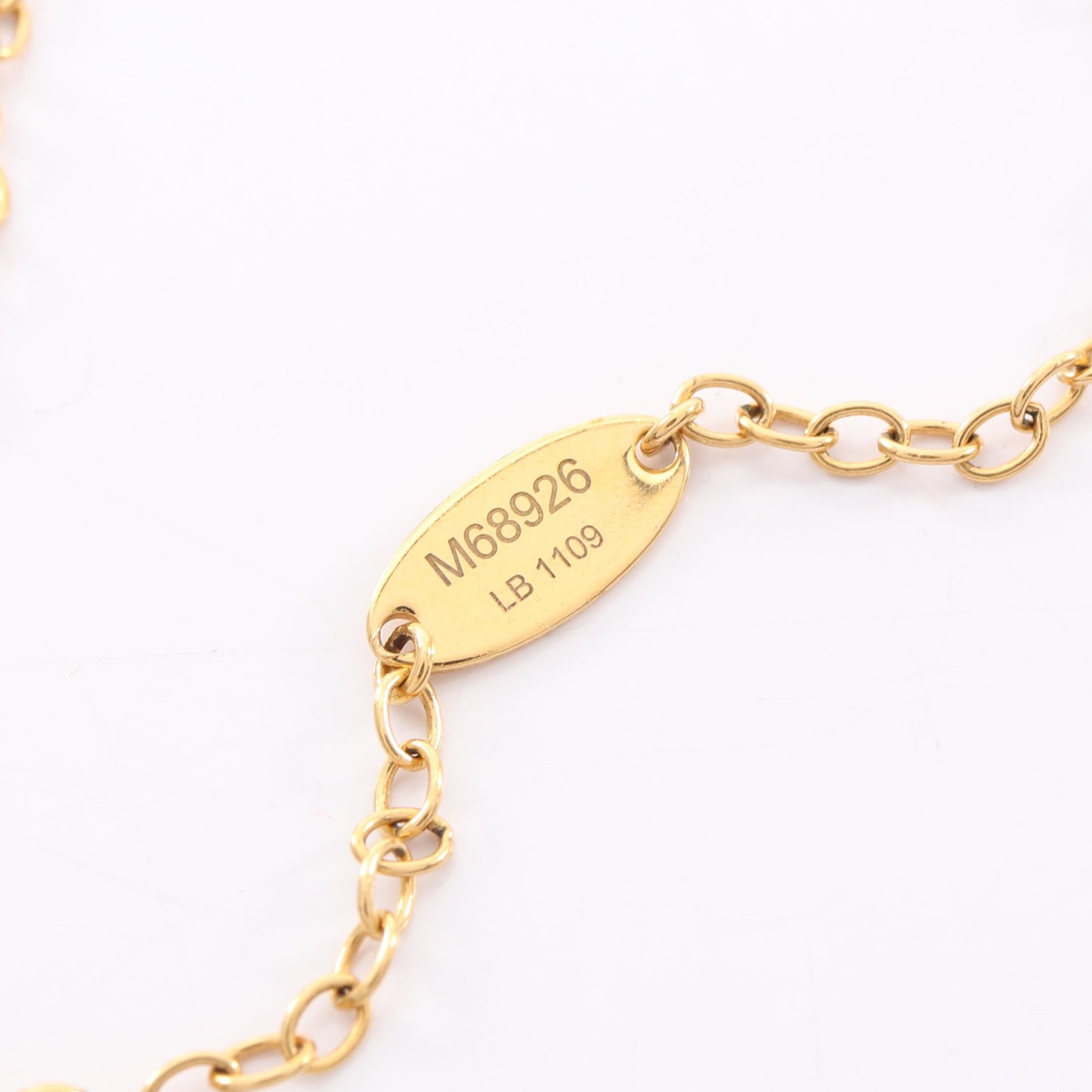 パンダンティフ ラブロック ネックレス GP ゴールド ルイヴィトン アクセサリー LOUIS VUITTON