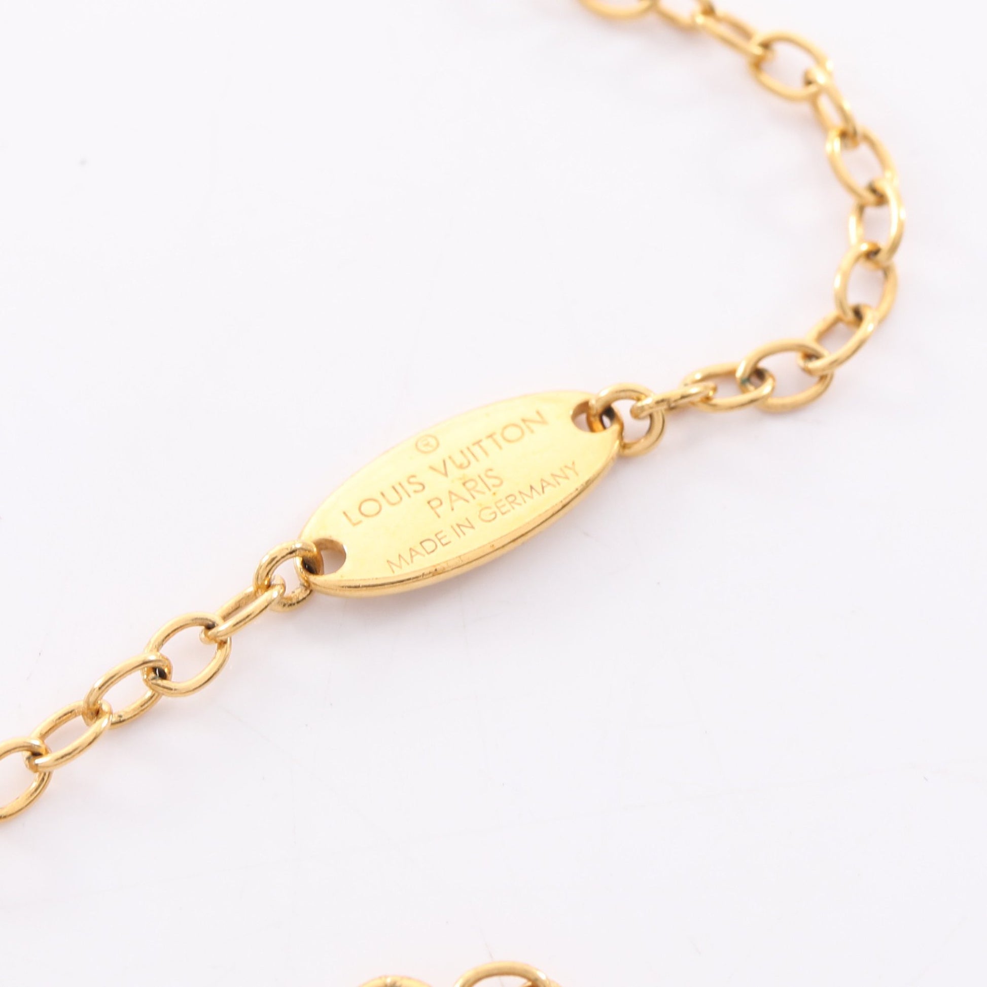パンダンティフ ラブロック ネックレス GP ゴールド ルイヴィトン アクセサリー LOUIS VUITTON