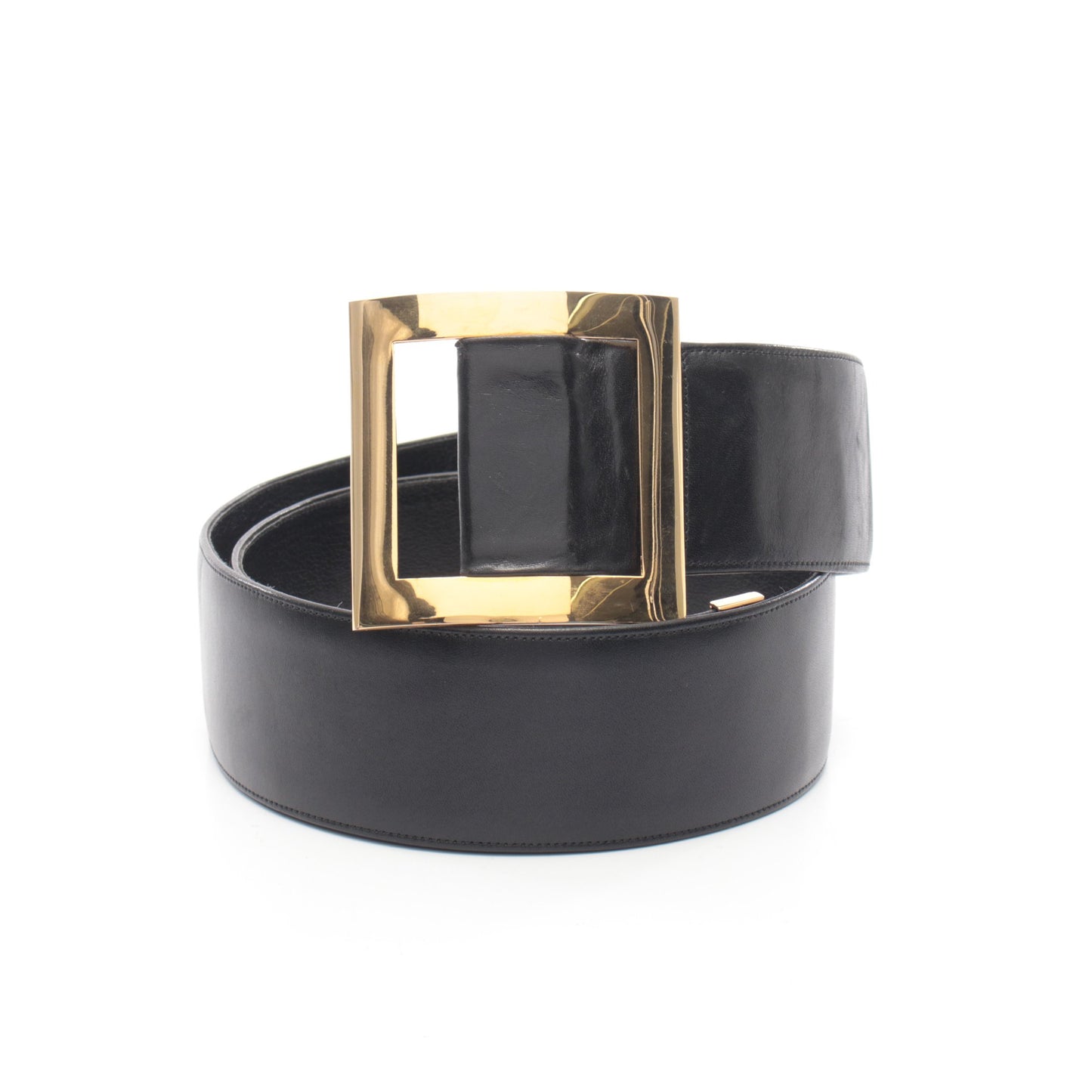 ベルト レザー ブラック ゴールド金具 シャネル 財布・小物 CHANEL