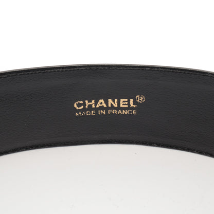 ベルト レザー ブラック ゴールド金具 シャネル 財布・小物 CHANEL