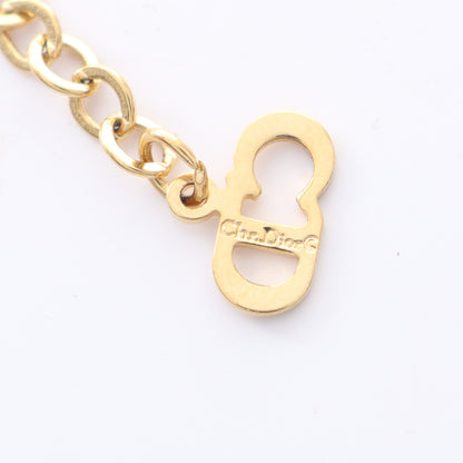 CDロゴ ビー ネックレス GP ゴールド クリスチャンディオール アクセサリー Christian Dior