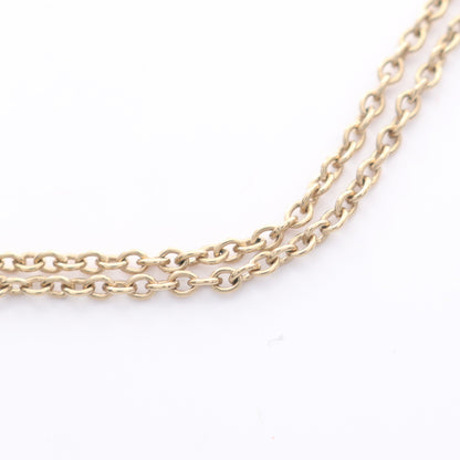 CDロゴ ネックレス GP ラインストーン ゴールド クリア ディオール アクセサリー DIOR