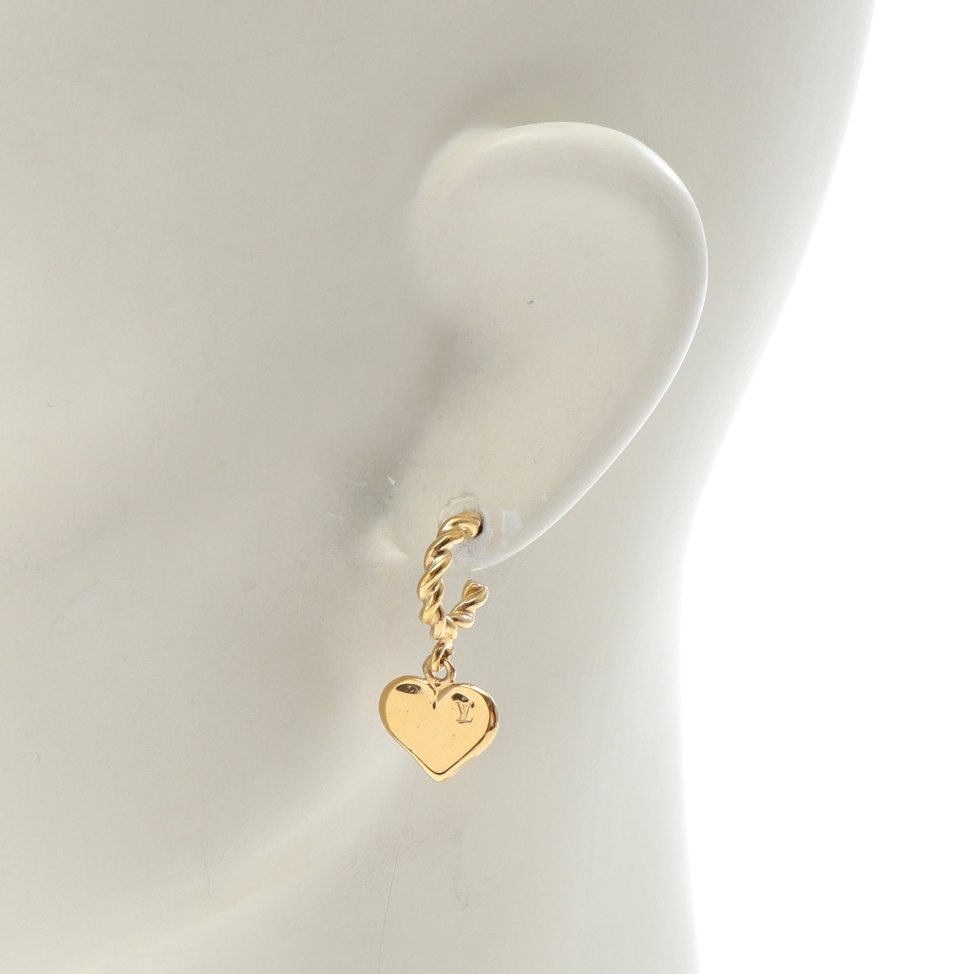 ブークルドレイユ スウィートモノグラム 3点セット ピアス GP ゴールド ピンク ブルーグレー ルイヴィトン アクセサリー LOUIS VUITTON