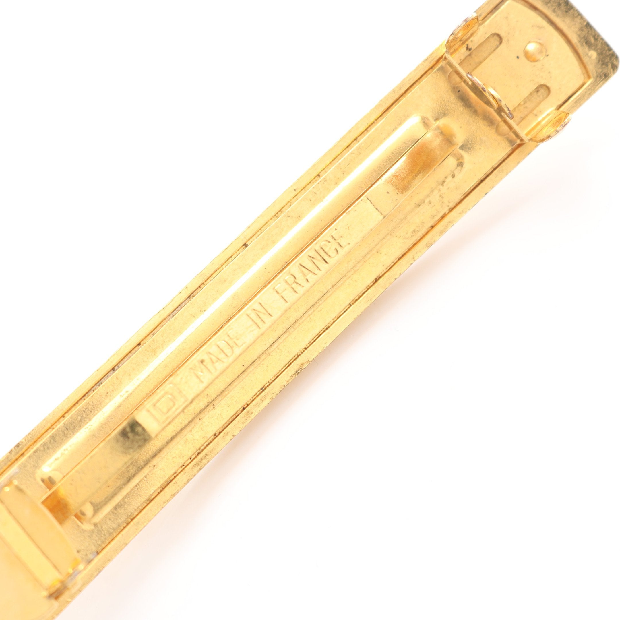 バレッタ GP ゴールド ロゴ 97A シャネル – RECLO