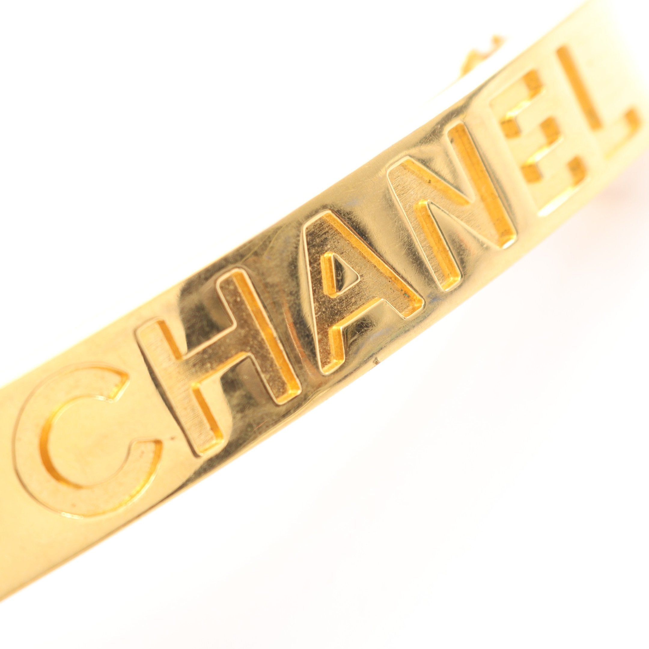 バレッタ GP ゴールド ロゴ 97A シャネル – RECLO