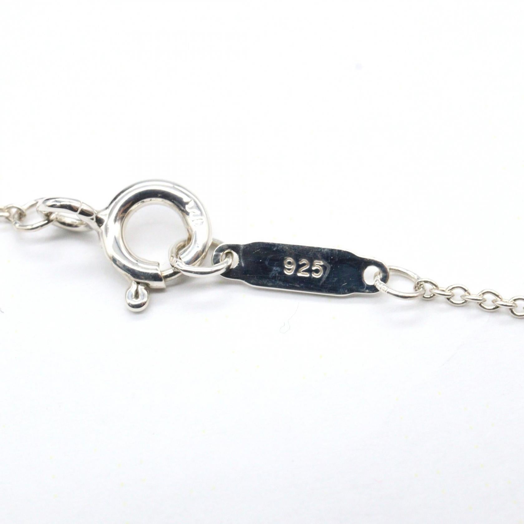 フォールドハートネックレス ネックレス SV925 シルバー ティファニー