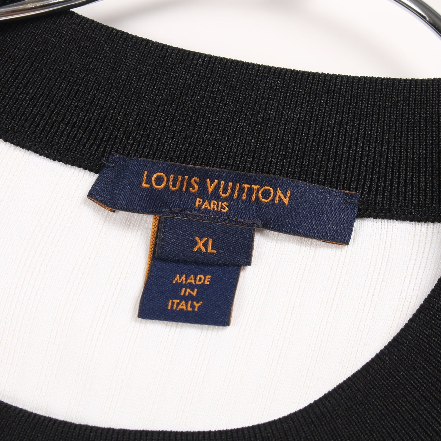 ワンピース ノースリーブ ビスコース シルク ホワイト ブラック ルイヴィトン ワンピース LOUIS VUITTON