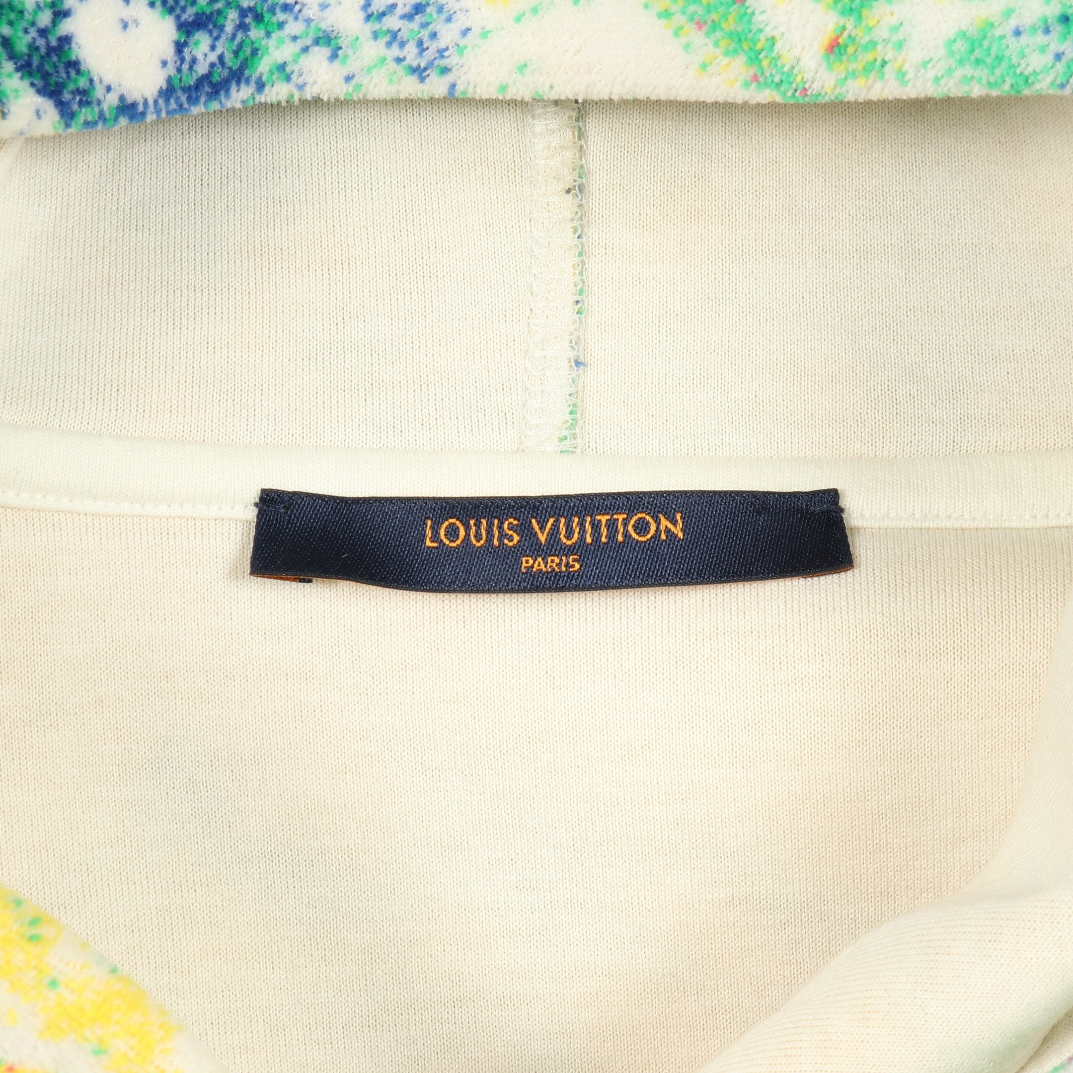 パステルモノグラム プルオーバーパーカー コットン マルチカラー ルイ