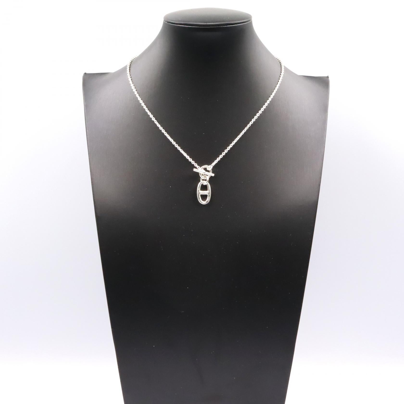 シェーヌダンクルネックレス ネックレス SV925 シルバー エルメス – RECLO