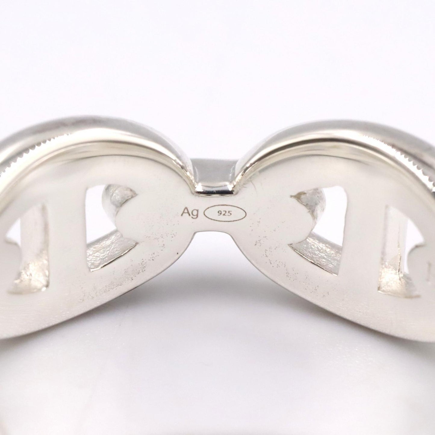 アンシェネPM リング リング 指輪 SV925 シルバー エルメス アクセサリー HERMES