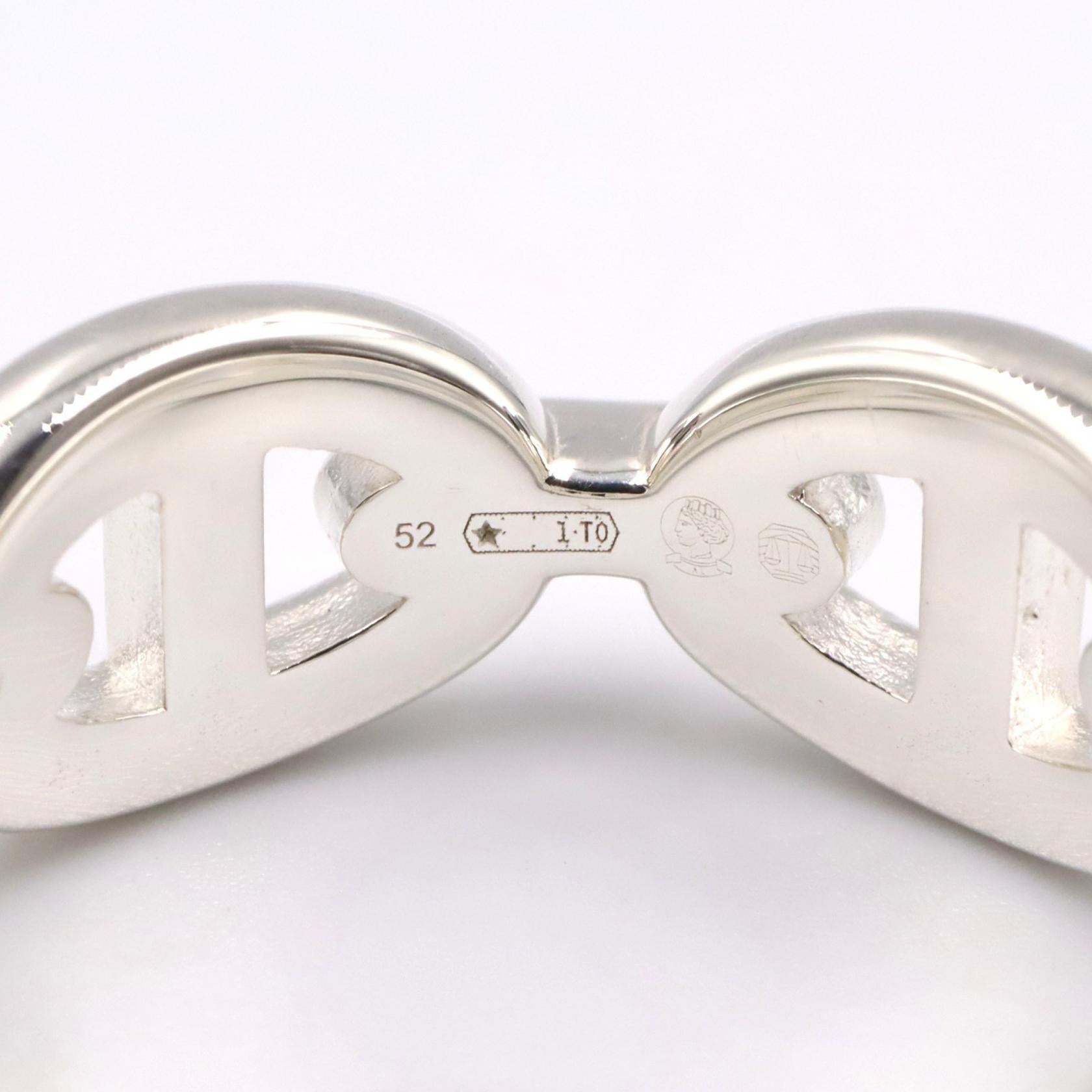 アンシェネPM リング リング 指輪 SV925 シルバー エルメス アクセサリー HERMES