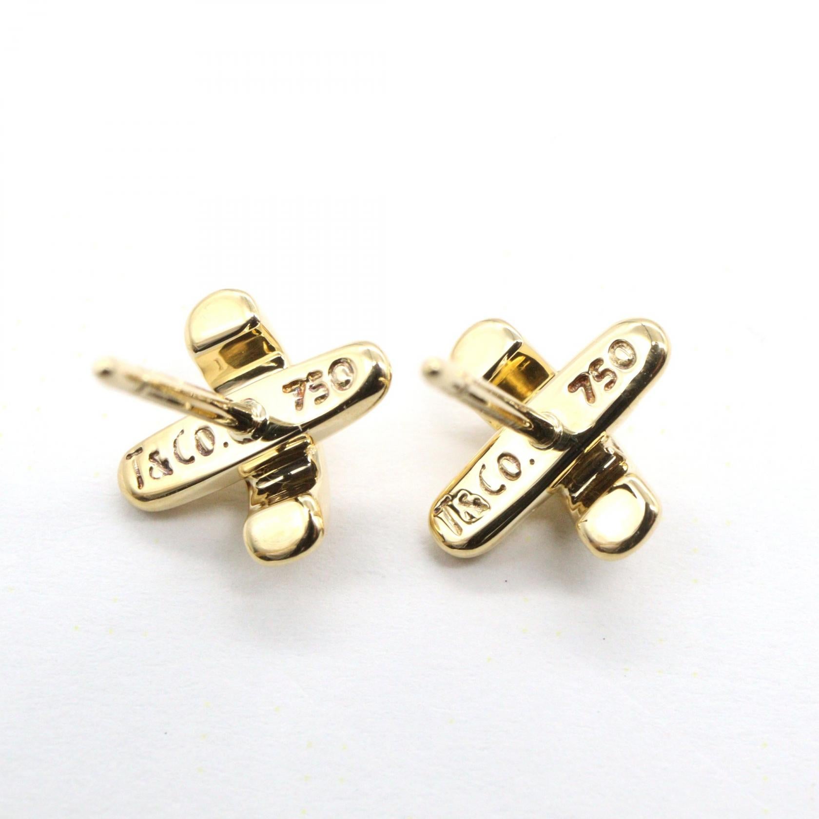 ♡ティファニー♡キスピアス　K18YG 楽天市場】ティファニー Tiffany & Co. ピアス ラブ&キス XO クロス