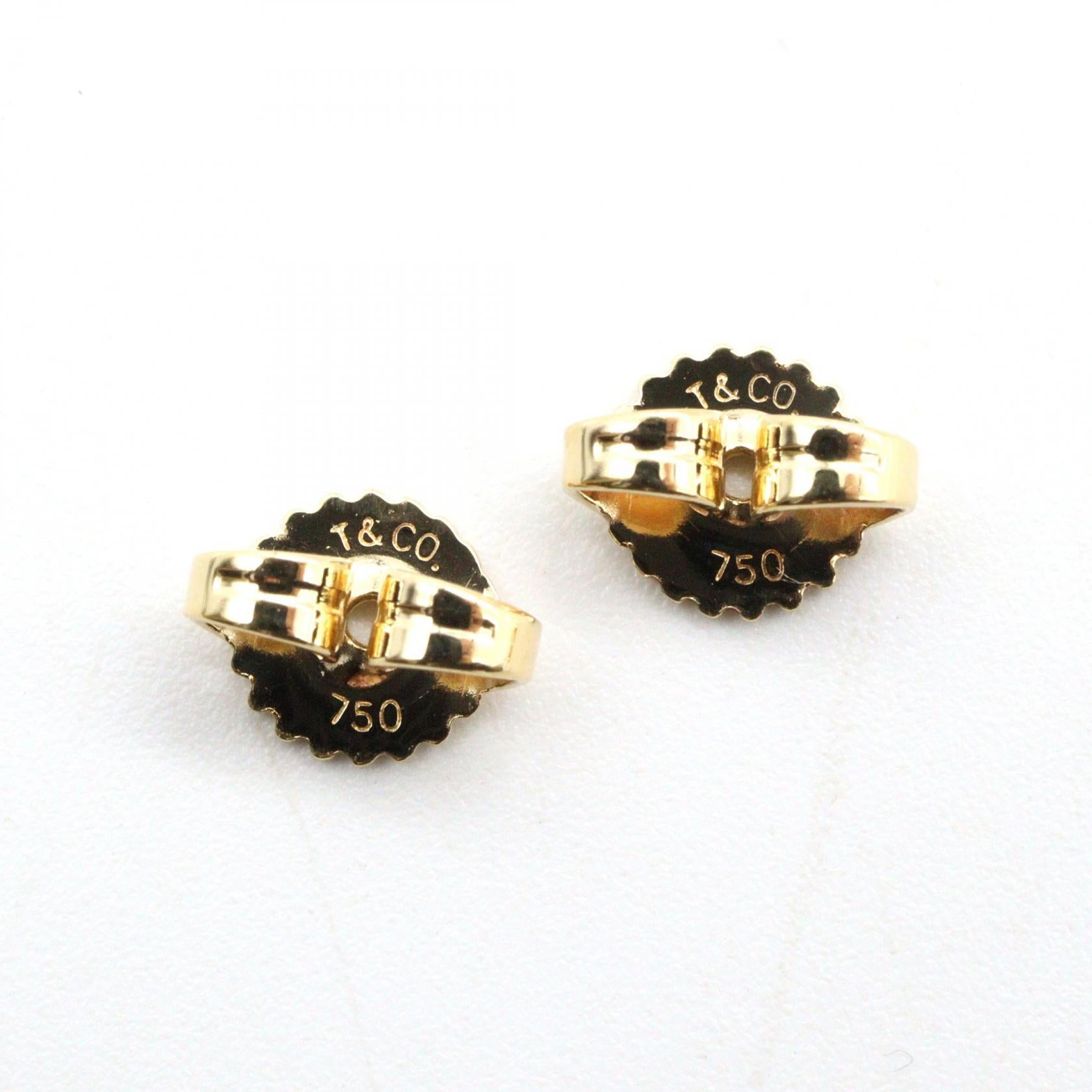 キス ピアス ピアス K18YG イエローゴールド ティファニー – RECLO