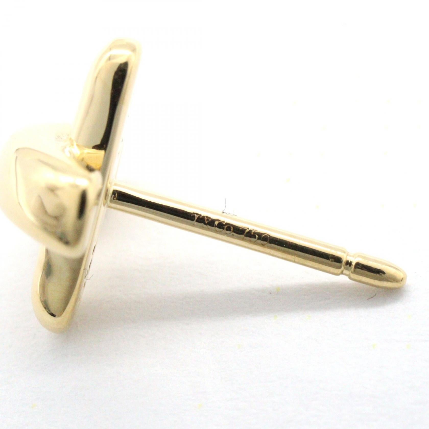 キス ピアス ピアス K18YG イエローゴールド ティファニー – RECLO