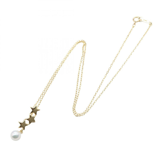 パール ネックレス ネックレス K18YG パール イエローゴールド ミキモト アクセサリー MIKIMOTO