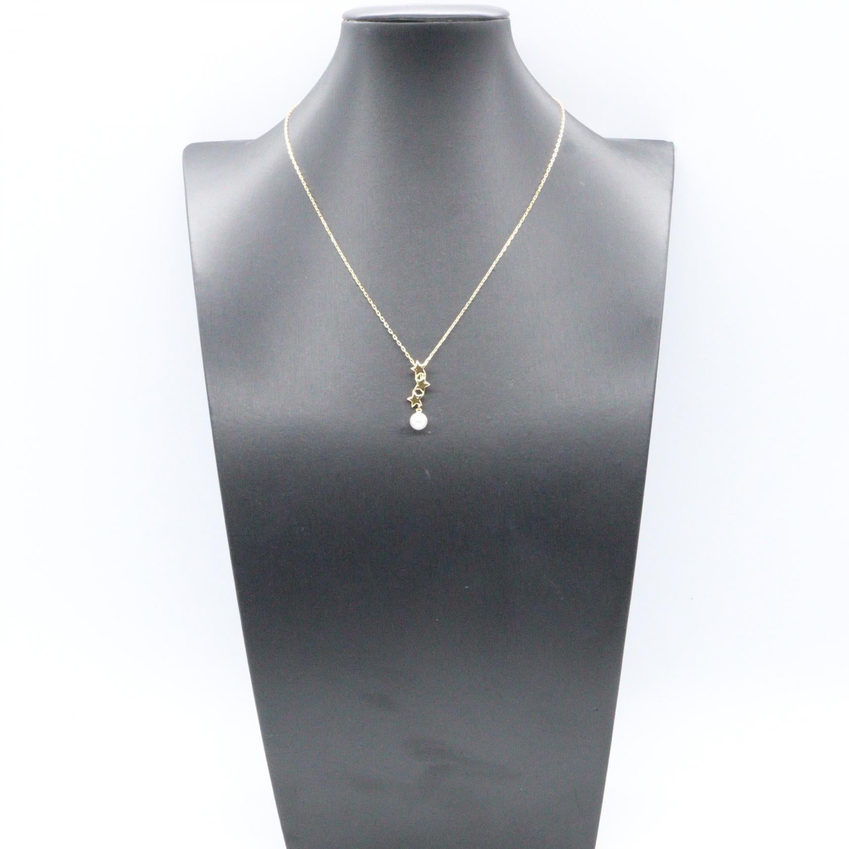 パール ネックレス ネックレス K18YG パール イエローゴールド ミキモト アクセサリー MIKIMOTO