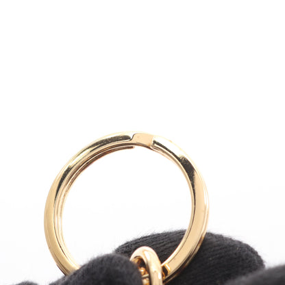 フルーツ ポンポン キーホルダー バッグチャーム ファー レザー ネイビー アイボリー ドルチェアンドガッバーナ 財布・小物 DOLCE&GABBANA