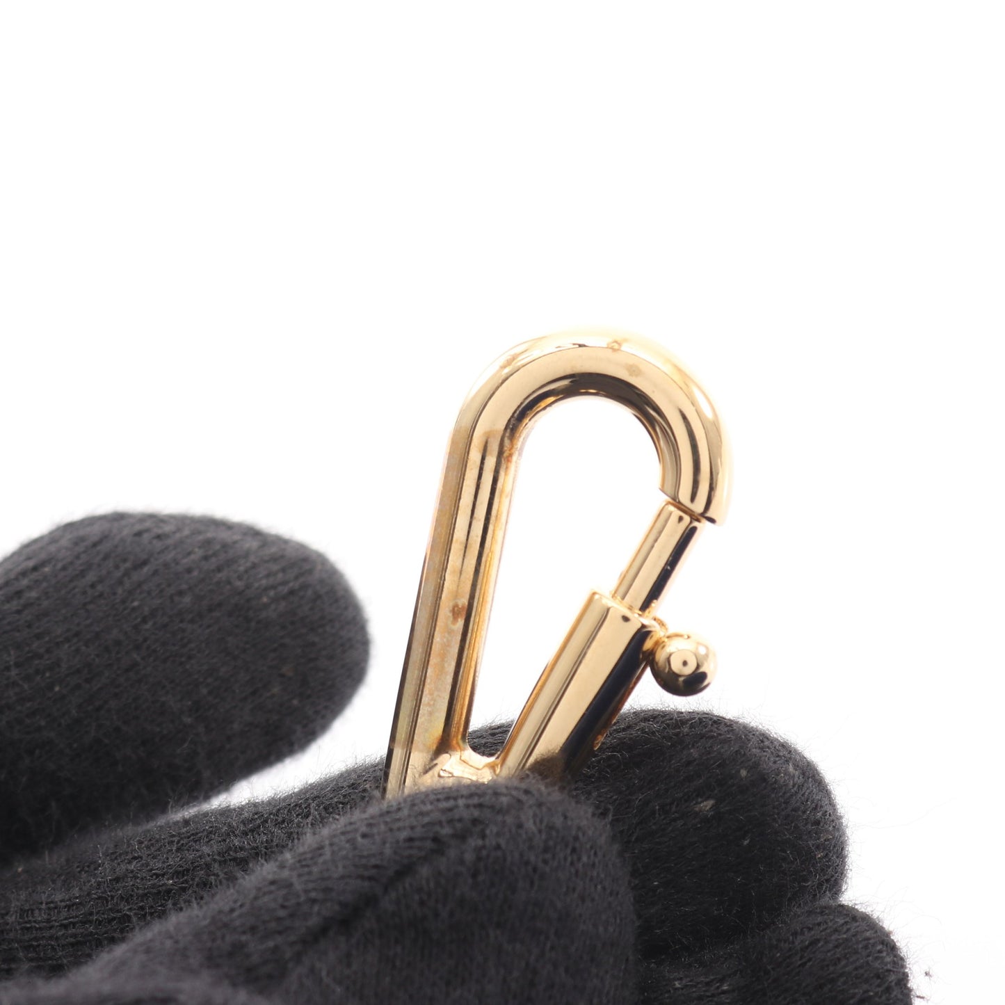 フルーツ ポンポン キーホルダー バッグチャーム ファー レザー ネイビー アイボリー ドルチェアンドガッバーナ 財布・小物 DOLCE&GABBANA