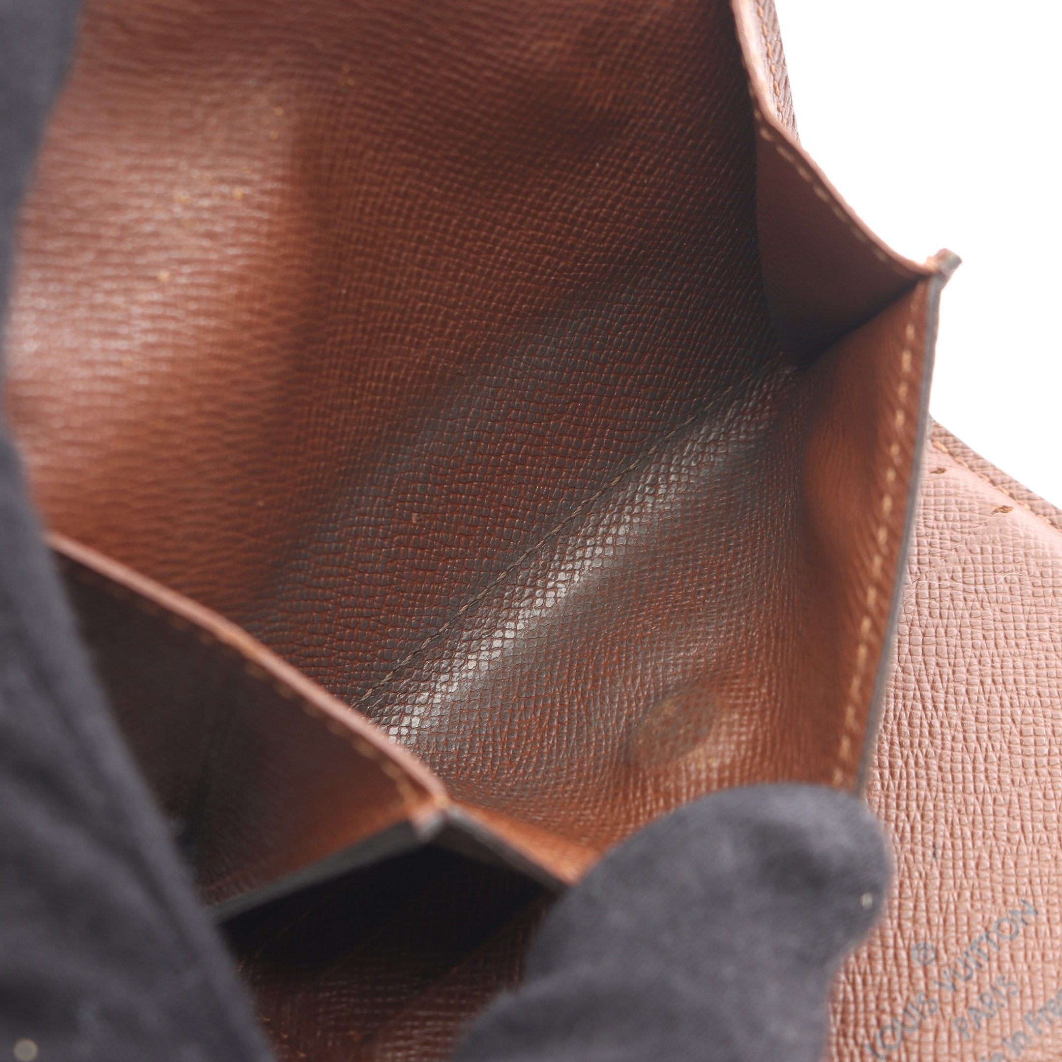 ポルトフォイユ エレーヌ モノグラム 三つ折り財布 PVC ブラウン ルイ