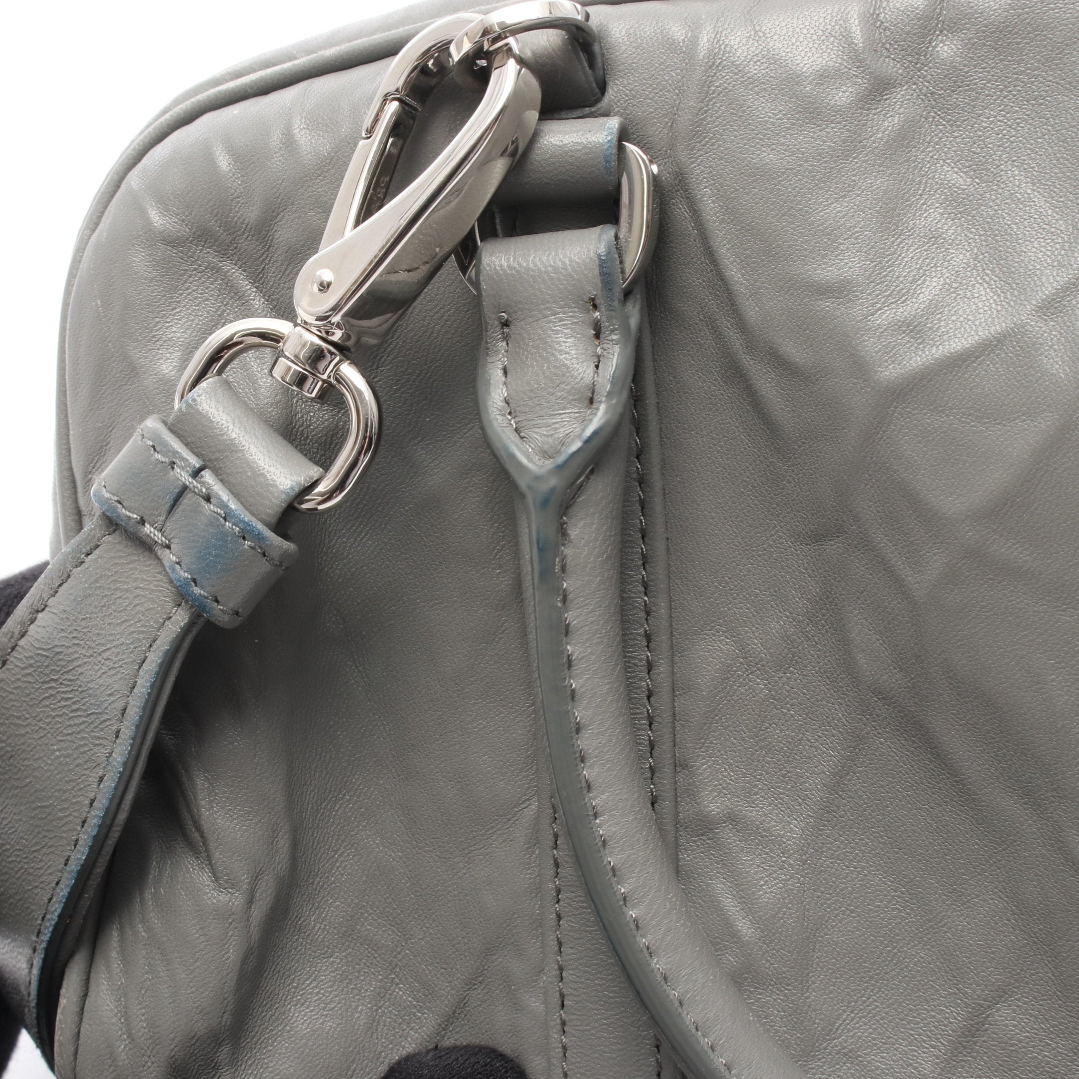 ハンドバッグ レザー グレー 2WAY プラダ – RECLO