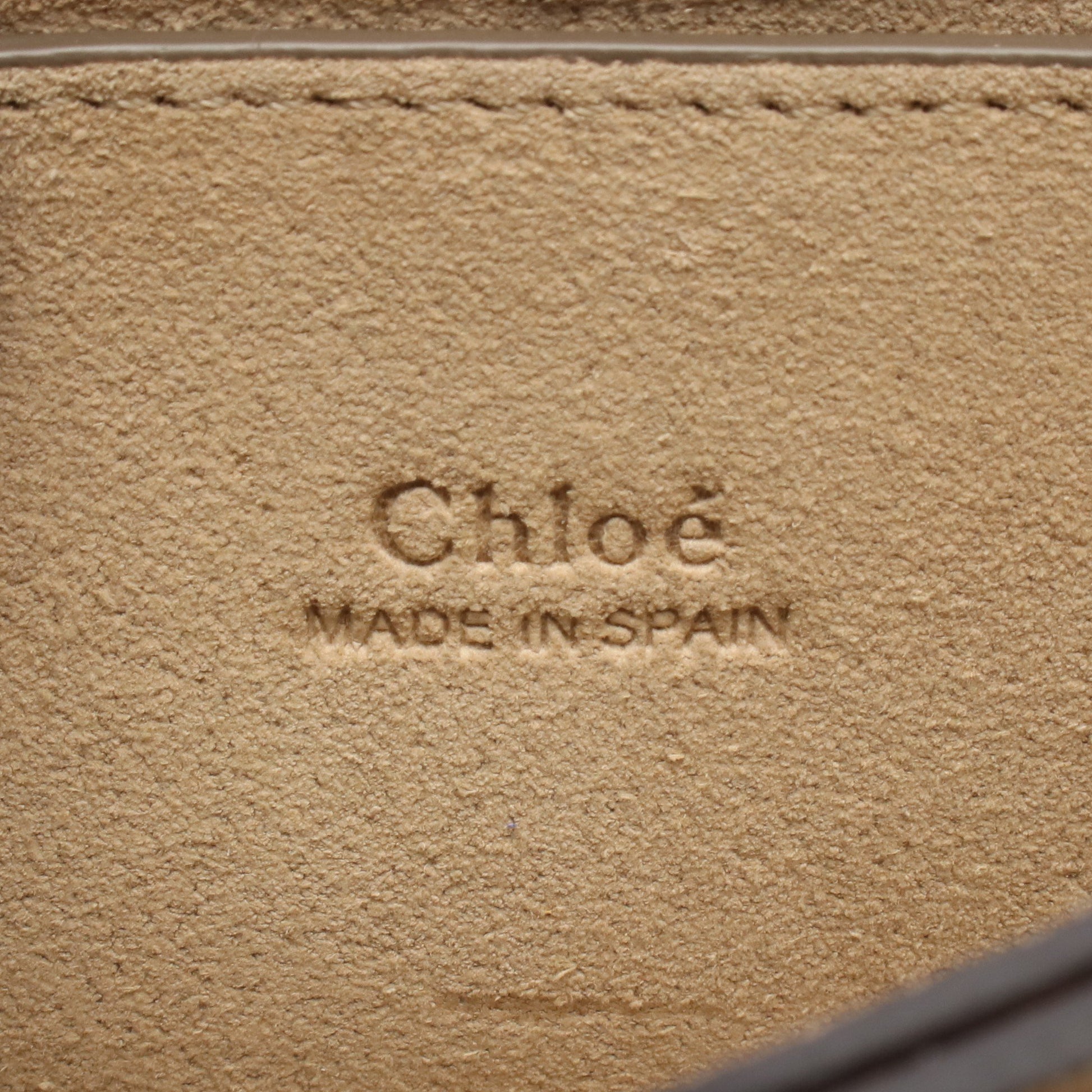 FAYE フェイ ショルダーバッグ スエード レザー ブラウン クロエ バッグ Chloe