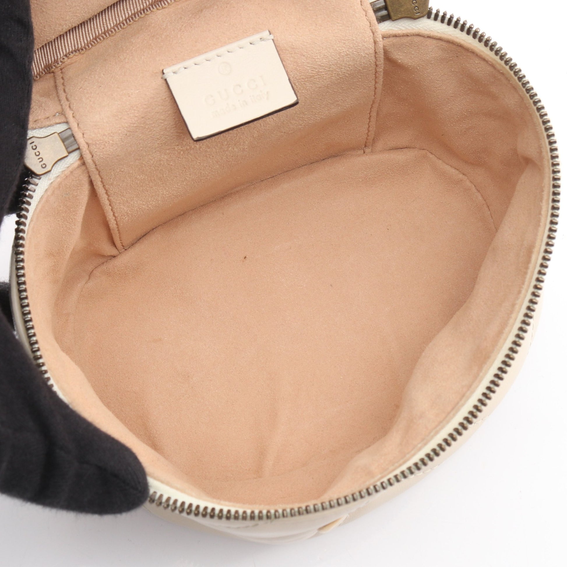 GGマーモント ミニ バックパック リュックサック レザー アイボリー グッチ バッグ GUCCI