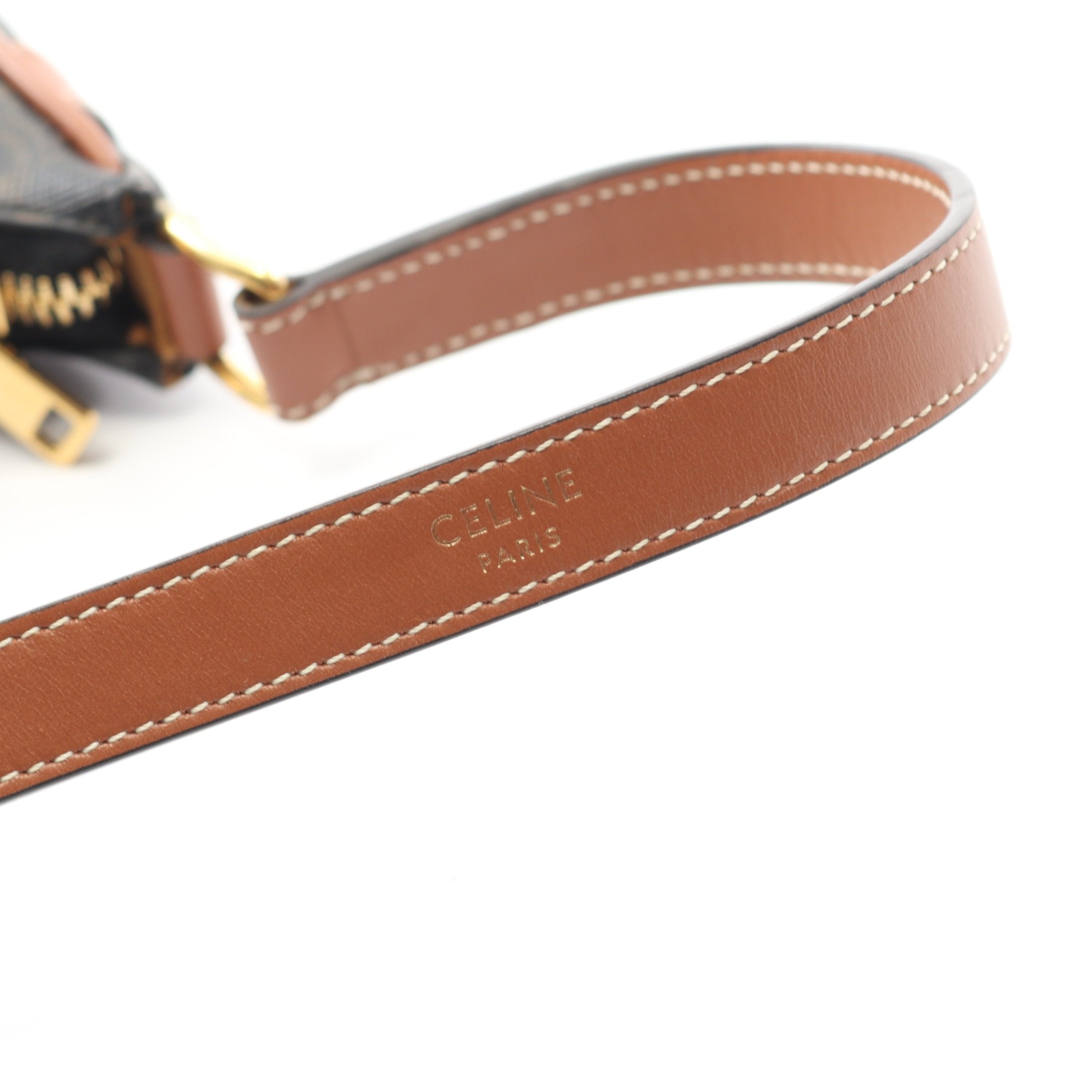 AVA ミニ アヴァ トリオンフ ハンドバッグ PVC レザー ブラック