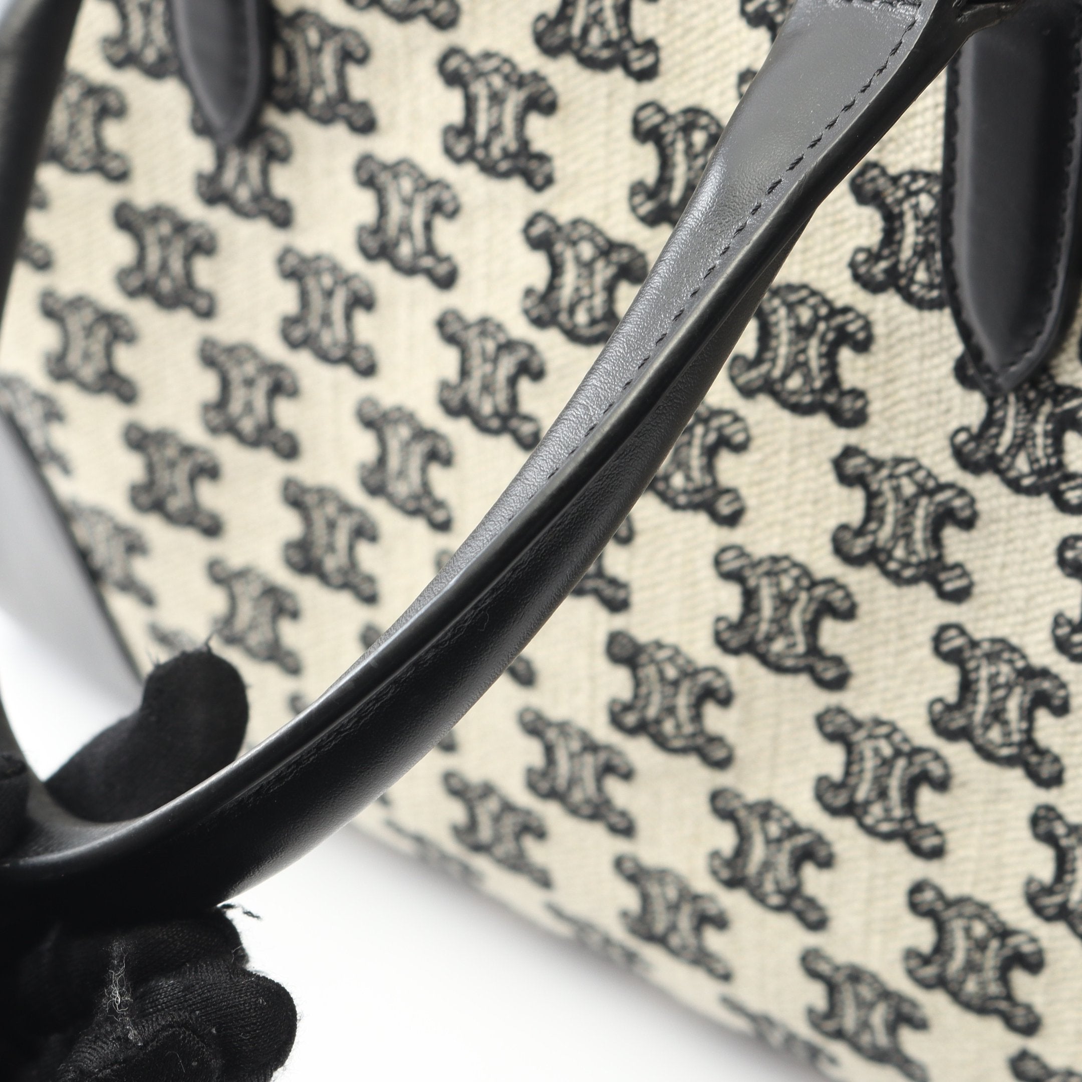 ミニ ホリゾンタル カバ トリオンフ ハンドバッグ トートバッグ