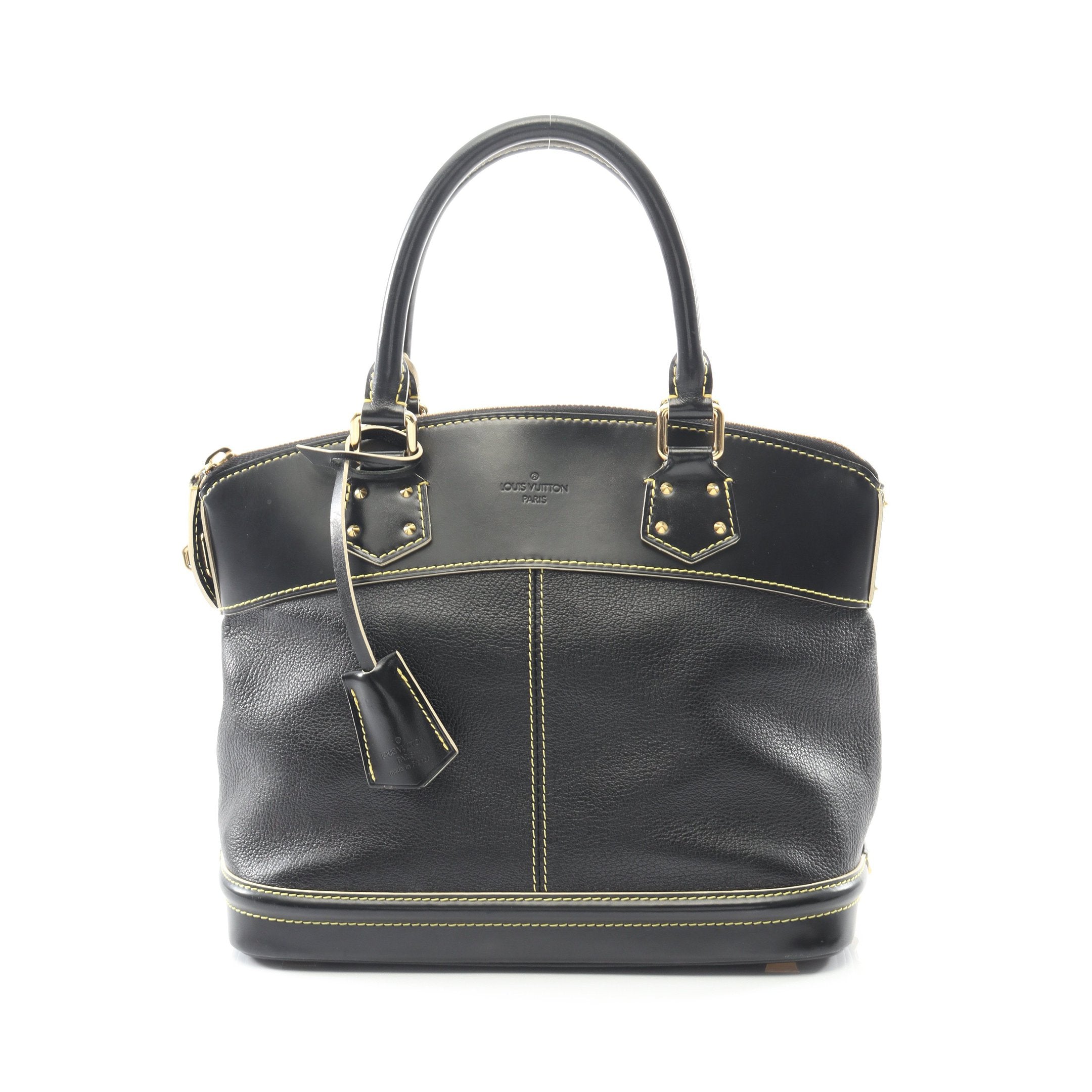 ロックイットPM スハリ ノワール ハンドバッグ レザー ブラック ルイ