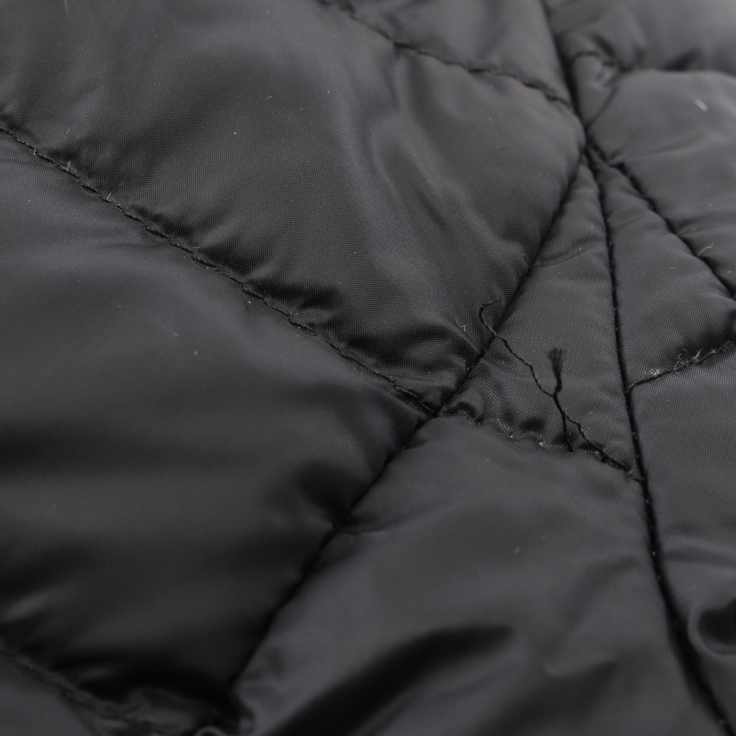 SERPENTINE ダウンジャケット ナイロン ブラック レース切替 モンクレール アウター MONCLER