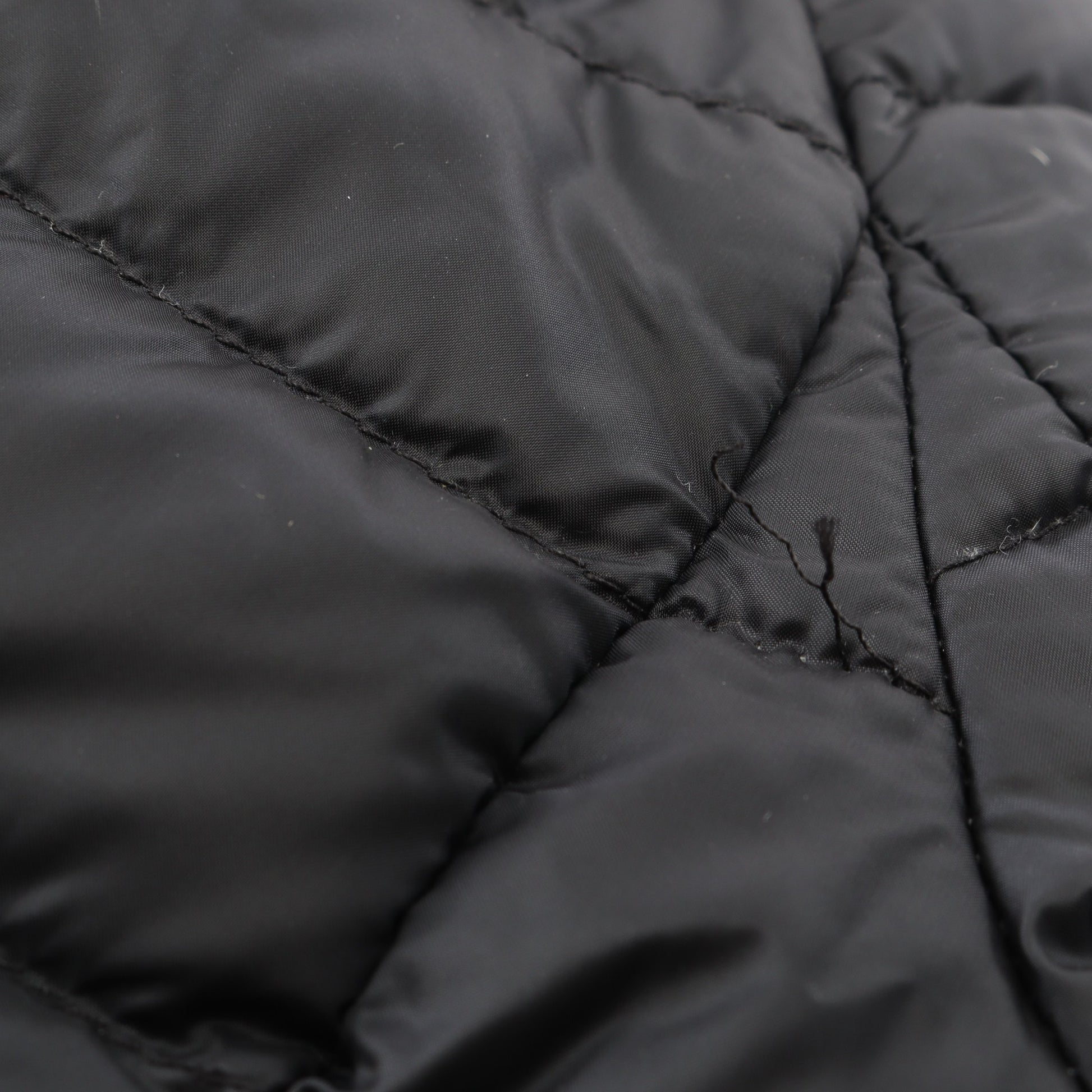 SERPENTINE ダウンジャケット ナイロン ブラック レース切替 モンクレール アウター MONCLER