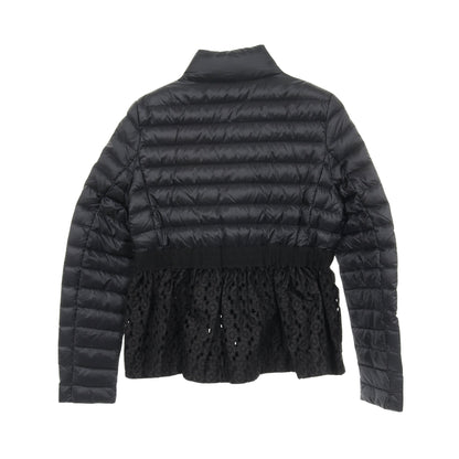 SERPENTINE ダウンジャケット ナイロン ブラック レース切替 モンクレール アウター MONCLER