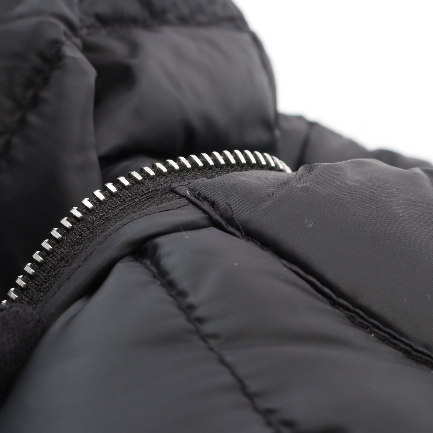 SERPENTINE ダウンジャケット ナイロン ブラック レース切替 モンクレール アウター MONCLER